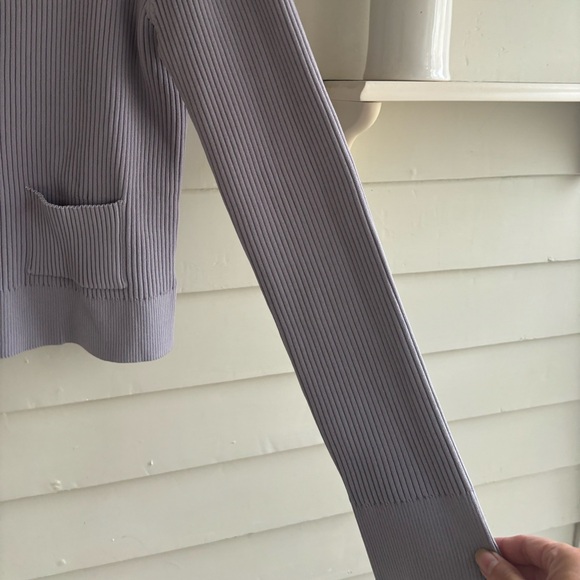 all : row The Noor Cardigan in Lilac Size Large - Picture 7 of 9